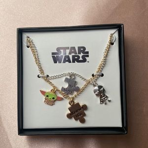 NWT Star Wars Mandalorian Friendship Necklaces (2 piece)